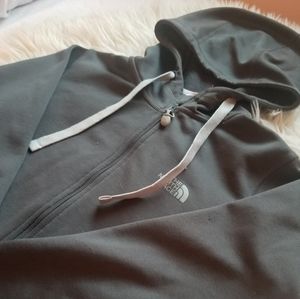 North face zip up hoodie